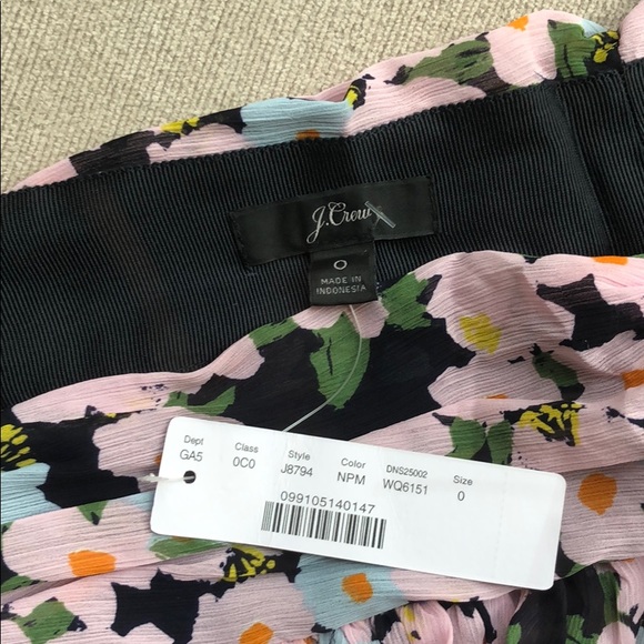 NWT J. Crew Chiffon Maxi Skirt - Picture 4 of 10